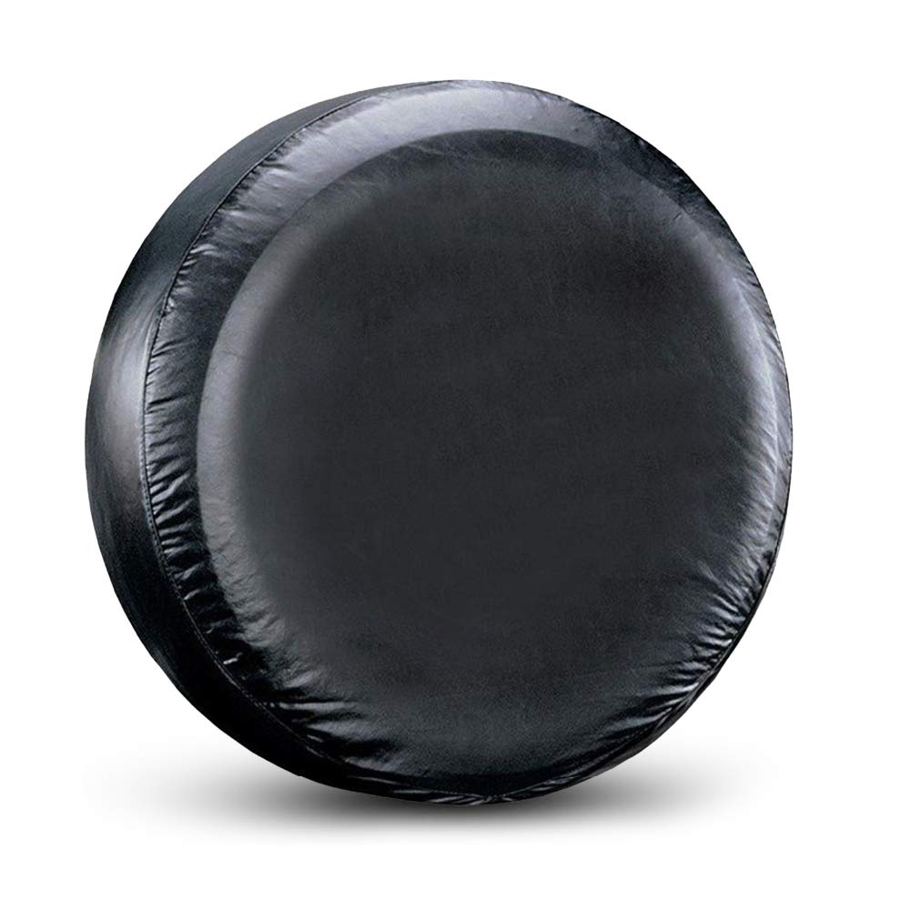 Spare Tire Cover Fit For Your Suv, Jeep, Rv, Trailer, Truck, Waterproof Dust-Proof Pvc Leather Tire Covers (17 Inch For Diameter