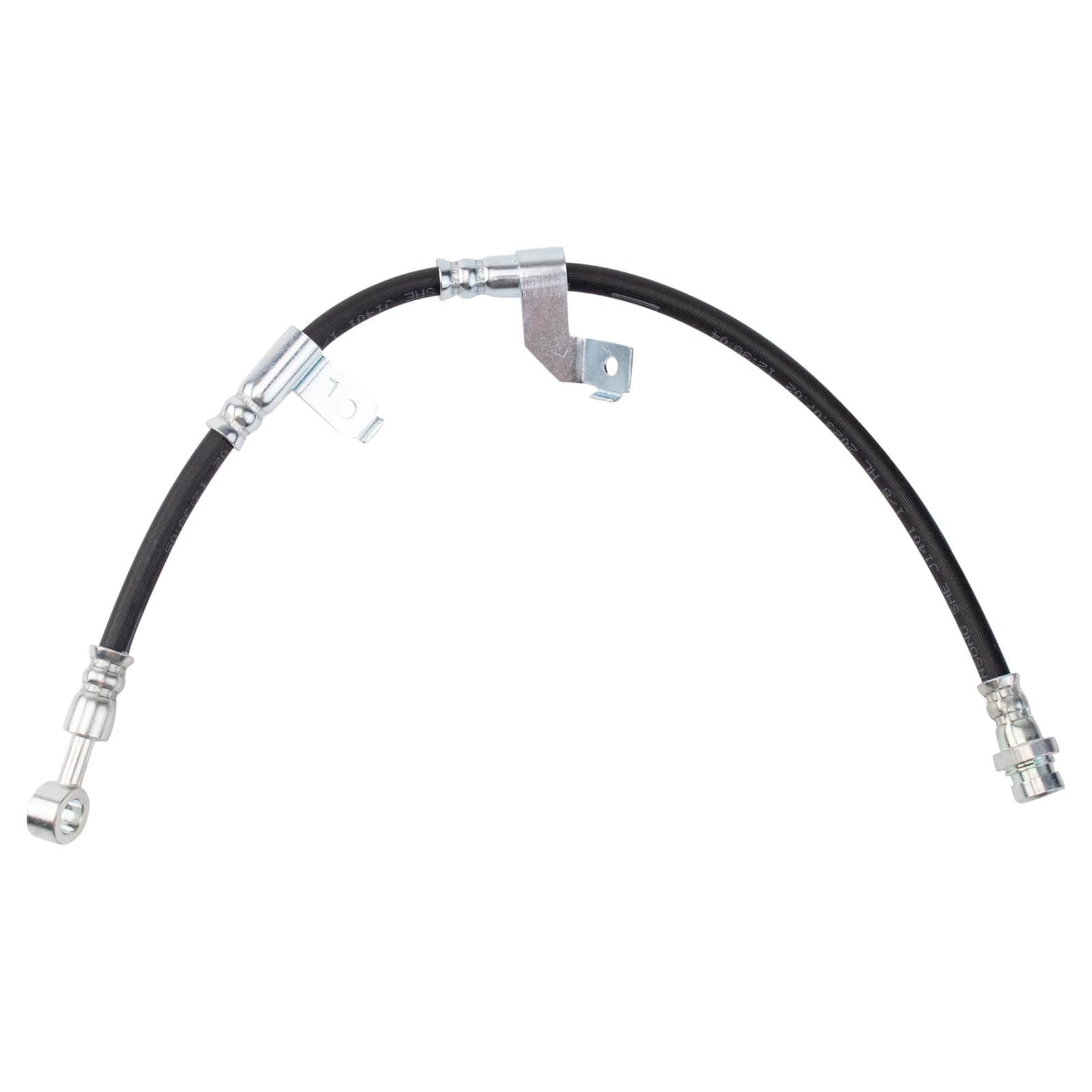 Trq Front Brake Hose Set Compatible With 2007-2008 Hyundai Entourage 2006-2014 Kia Sedona