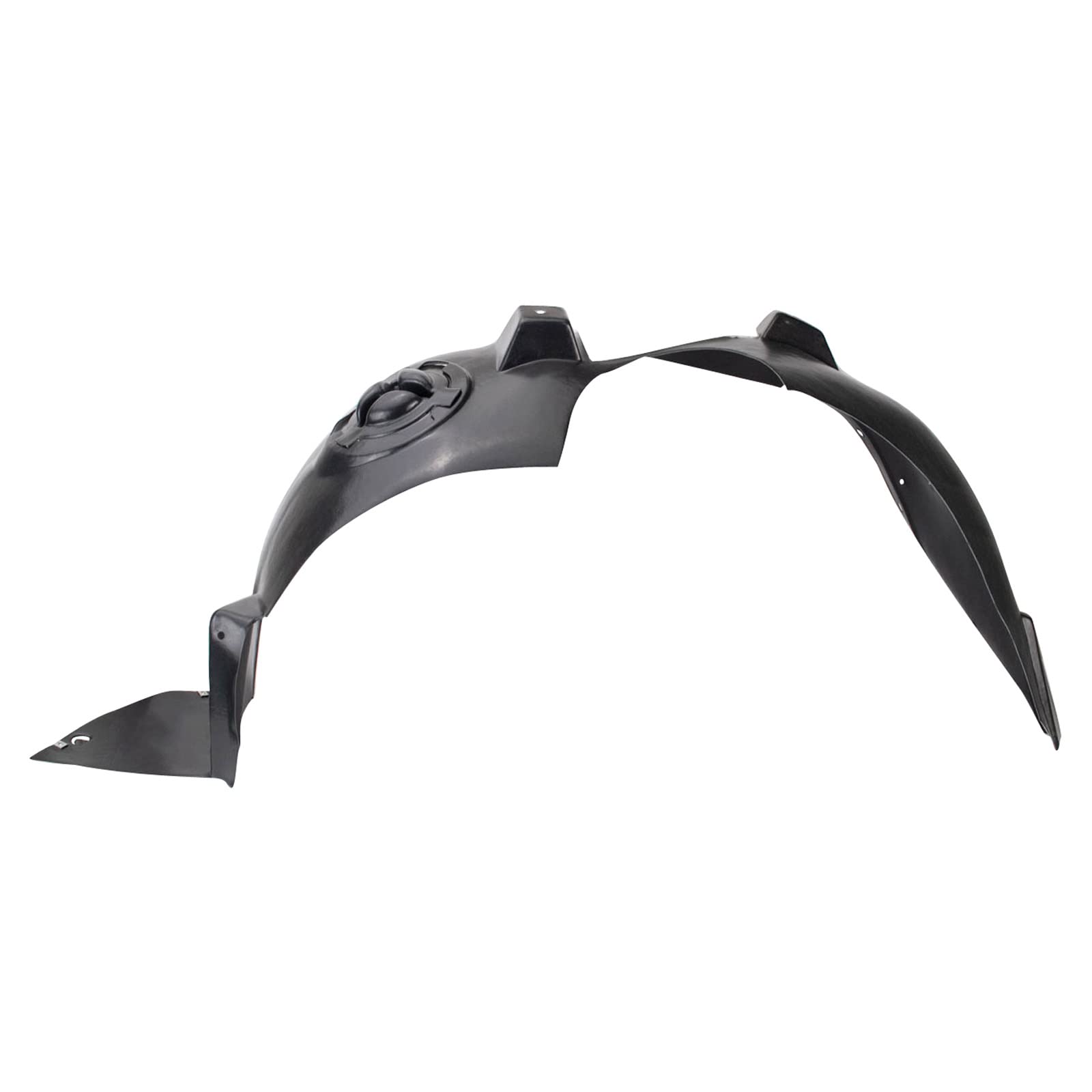 Trq Inner Fender Liner Set Compatible With 2010-2013 Gmc Terrain Gm1248224 Gm1249224