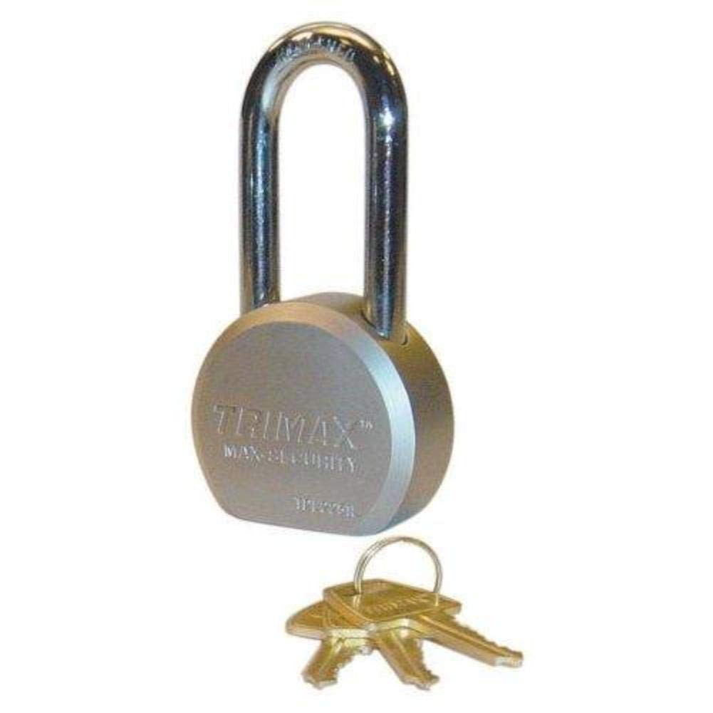 Trimax Tpl2251L Magnum Hardened Chrome Steel Padlock