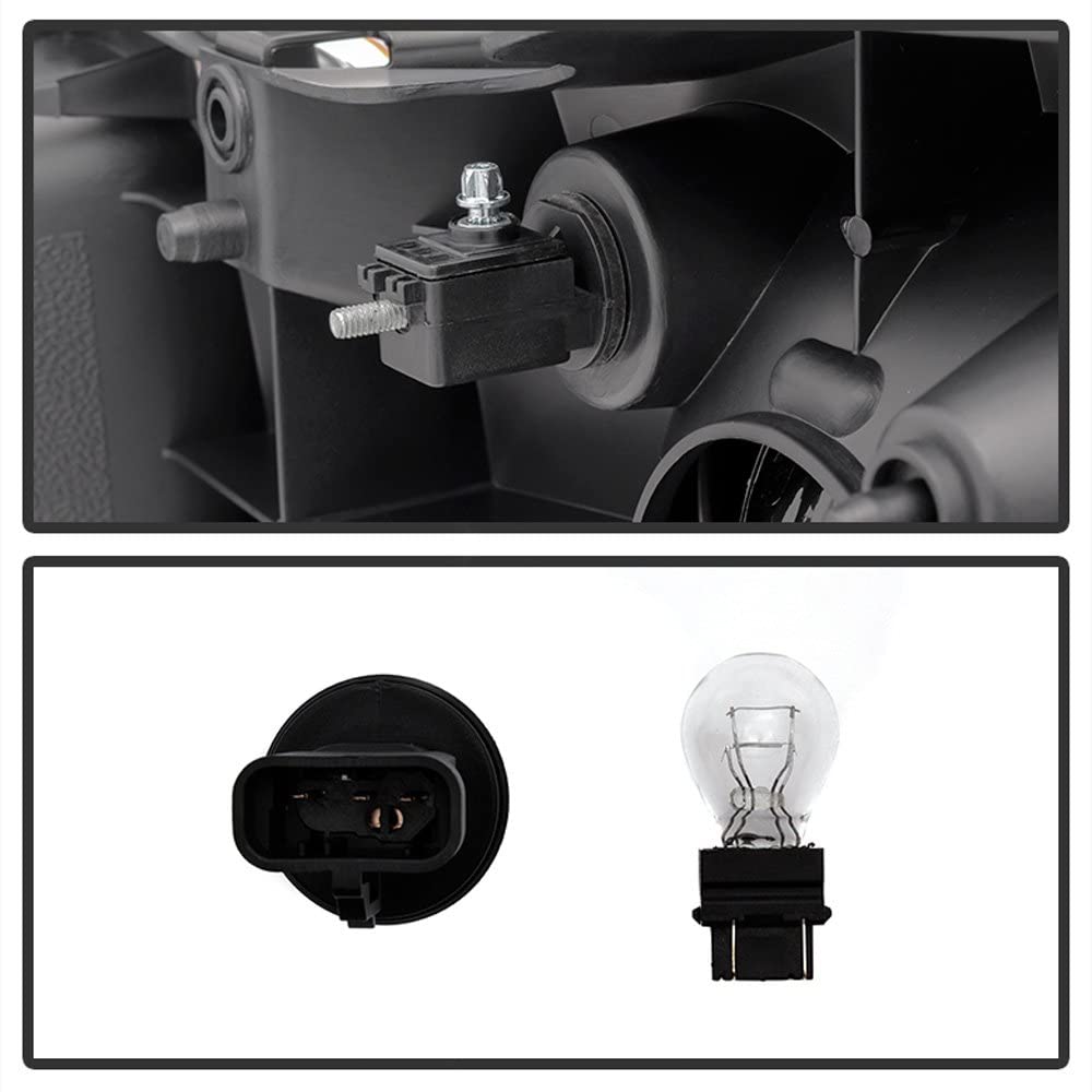 Acanii - For 2006-2010 Hummer H3 H3T Headlights Headlamps Aftermarket Driver + Passenger Side 06-10 Pair