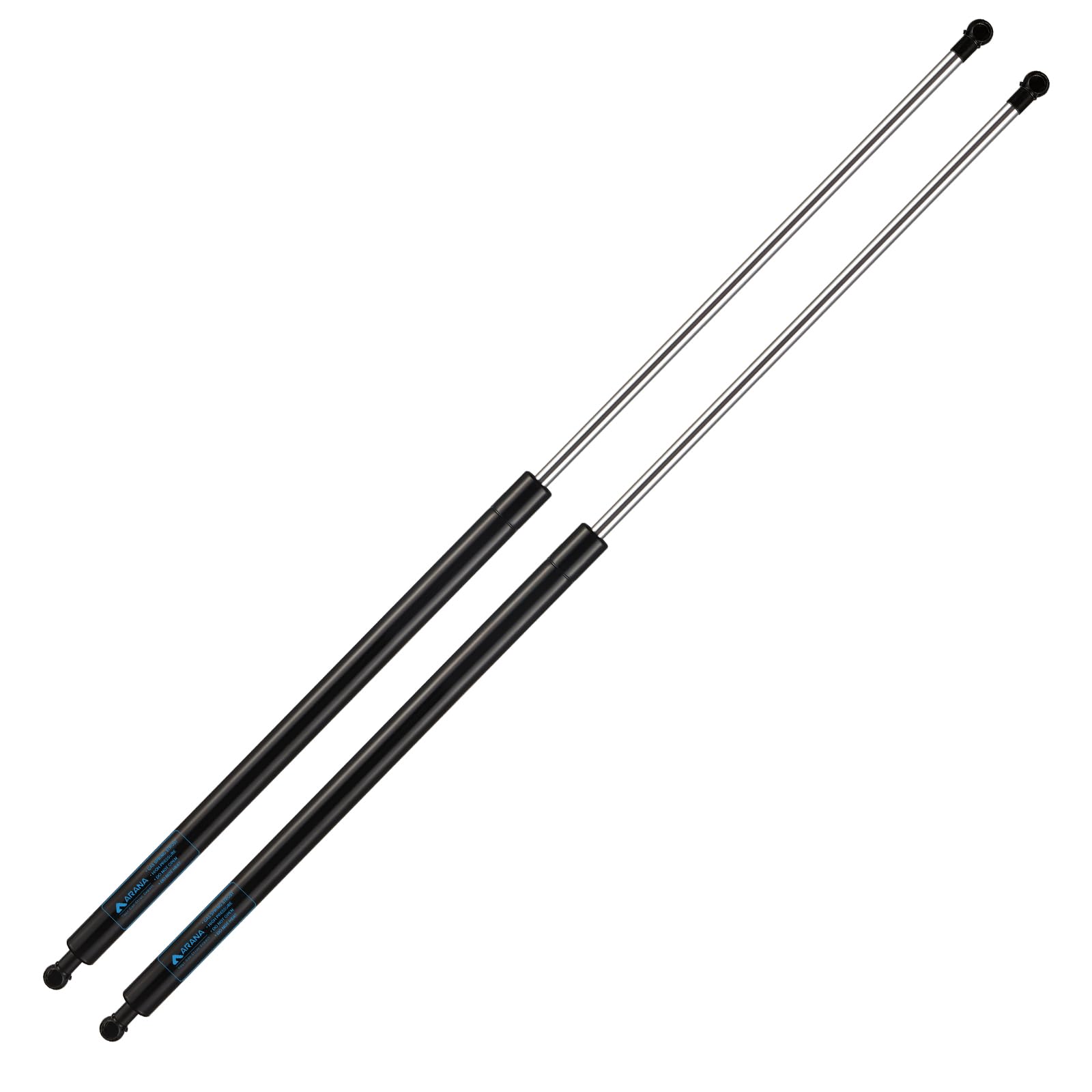 Arana C16-18869 36 Inch 50Lbs Gas Struts Spring Shocks With 13Mm Ball Sockets, 36 '' Lift Support For Truck Bed Cover Snowmobile