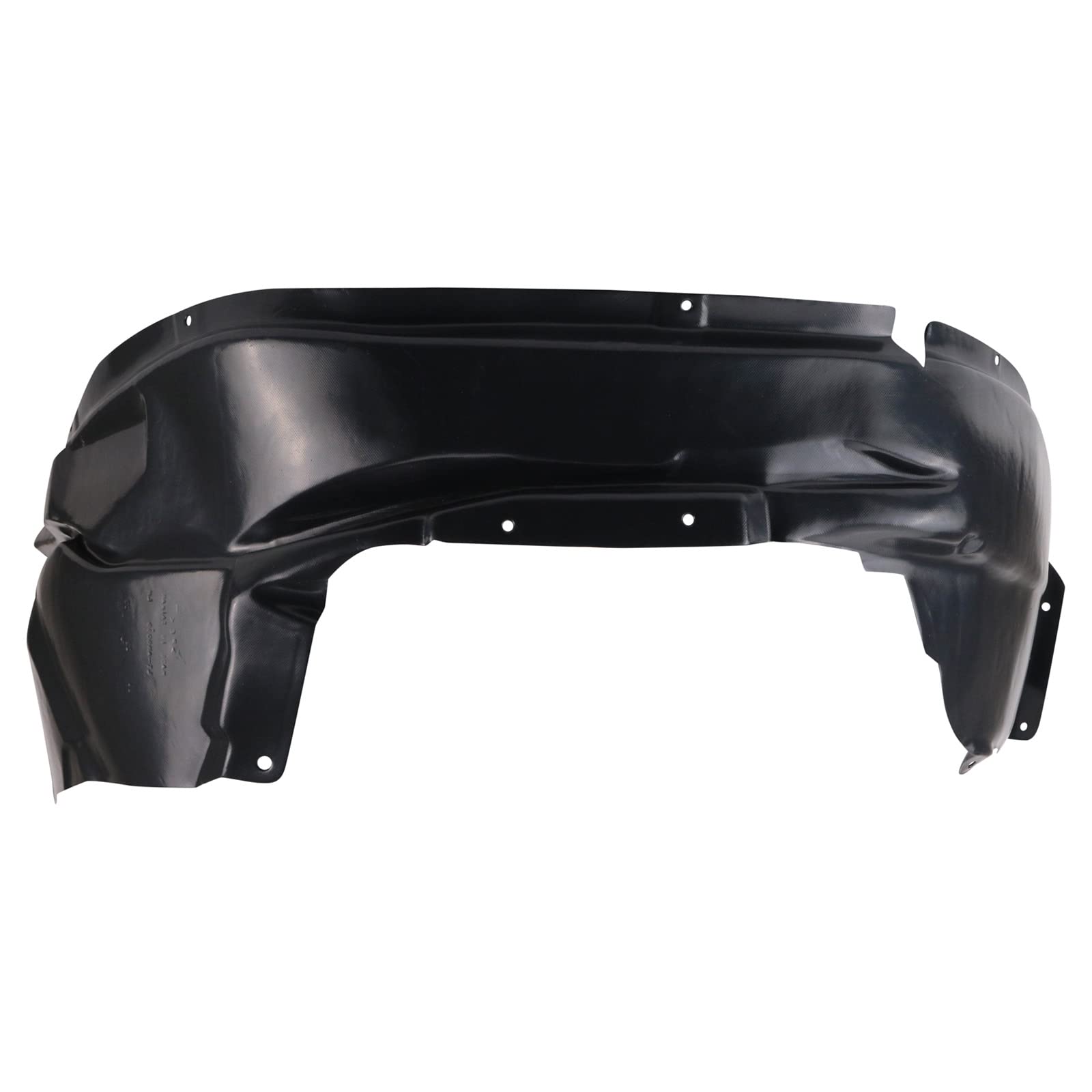 Trq Front Inner Fender Liner Set Compatible With 2007-2010 Jeep Compass Ch1248133 Ch1249133