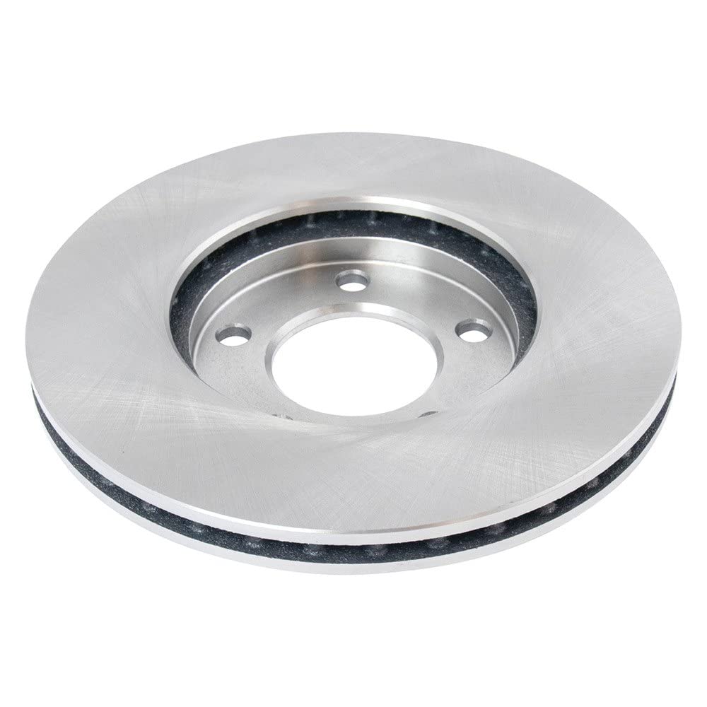 Trq Front Brake Rotors Set Driver & Passenger Side Compatible With 1991-2000 Chrysler Town & Country Dodge Caravan Grand Caravan