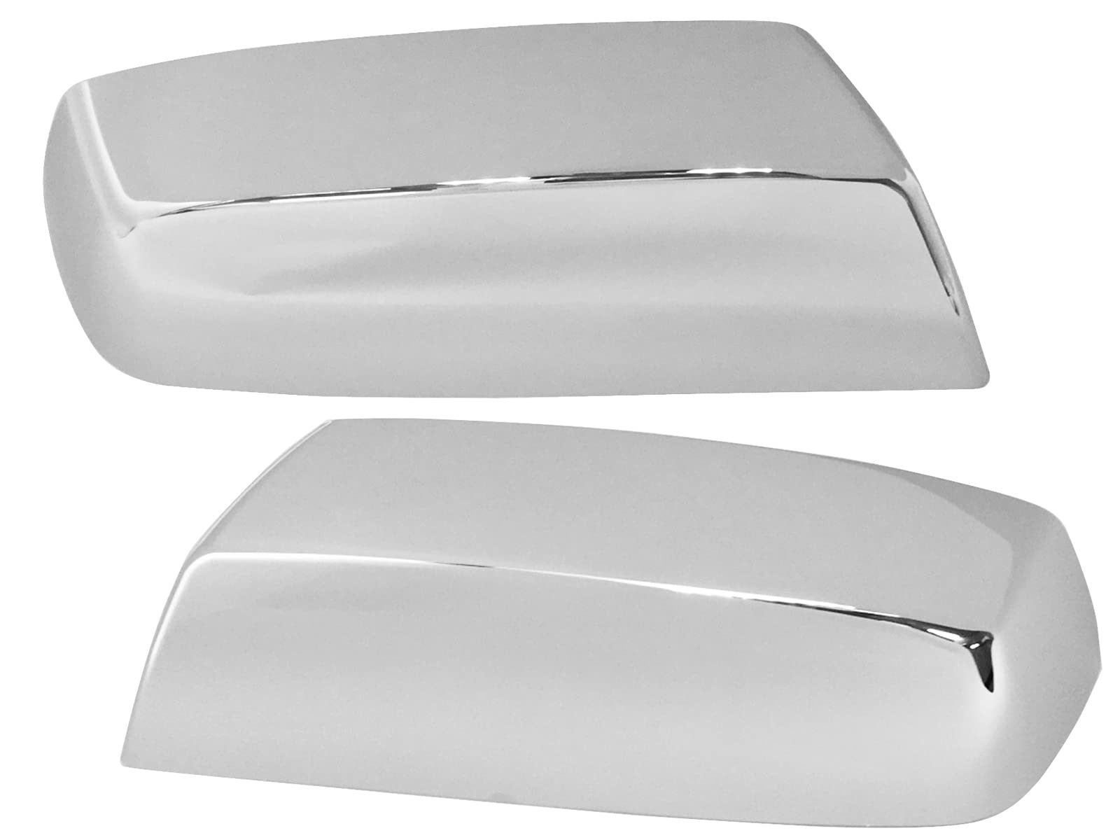 Apa Replacement For Exterior Rear View Chrome Mirror Cover Cap 2014-2019 Silverado Sierra Pair Left And Right Side 22889520 22889519
