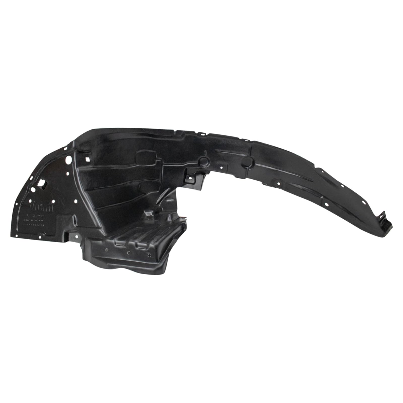 Trq Front Inner Fender Liner Set Compatible With 2012-2014 Nissan Versa Ni1248128 Ni1249128
