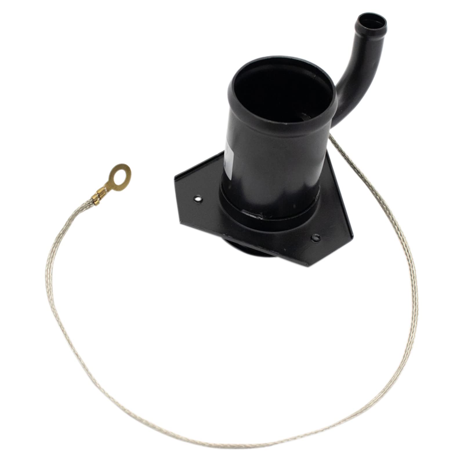Trq Fuel Tank Filler Neck Black Compatible With 1992-1997 Chevrolet C1500 K1500 Gmc