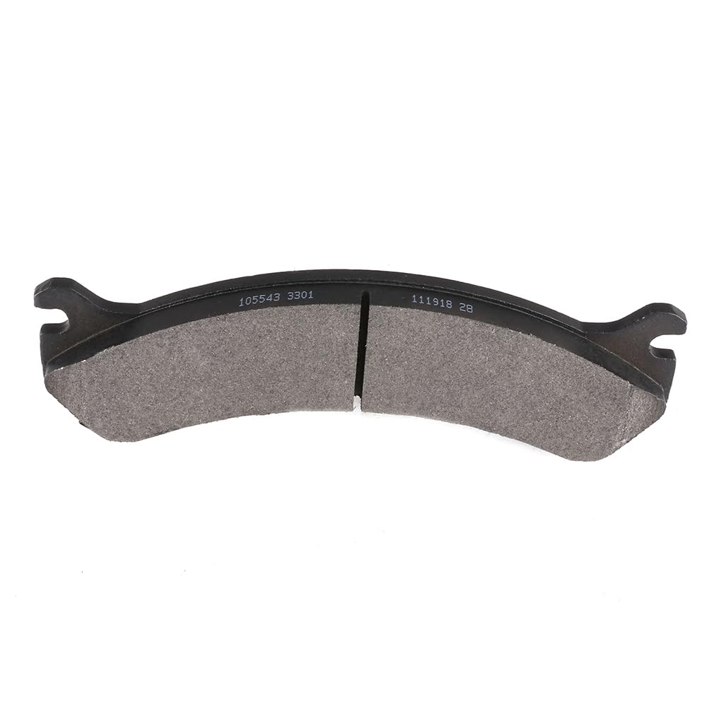 Cciyu D784 D1411 Front & Rear Semi-Metal Disc Brake Pads Set W/Hardware Fit For Chevy Express 3500 09-17,For Chevy Express 4500