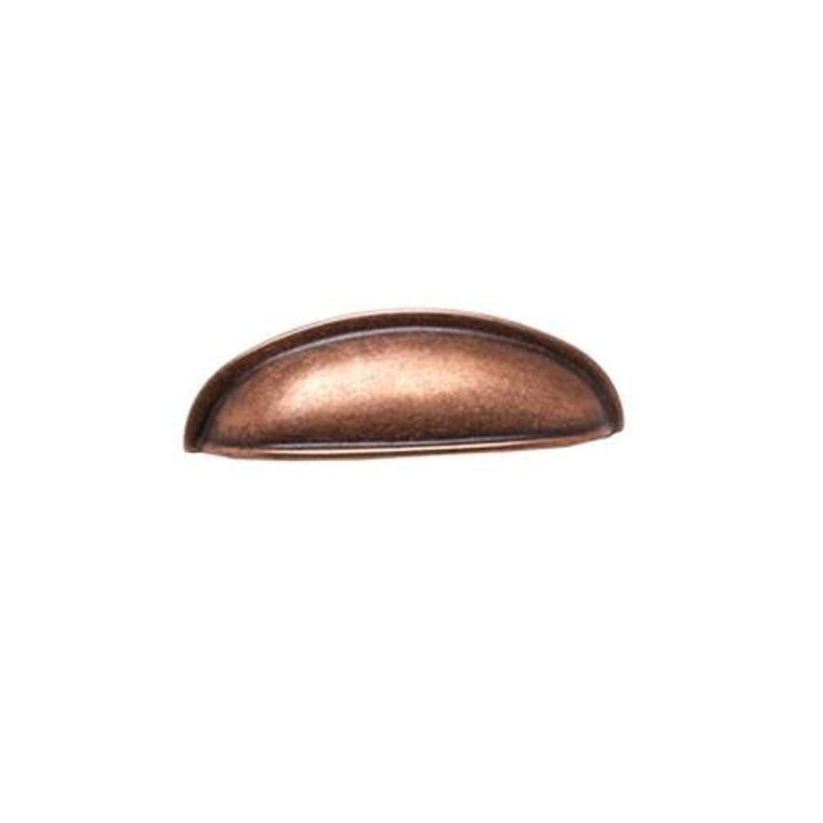 Berenson American Classics 3' Center to Center Cup Cabinet Pull, Weathered Copper