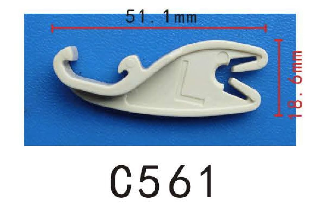 Autobahn88 Retainer Clip For Door Lock, Compatible With Ford Mercury 1986 (Oem: E6Dz-5421971-A, F3Ly-6321971A) (Pack Of 20)