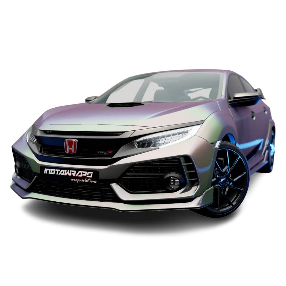 3M Car Wrap Roll 2080 Satin Flip Psychedelic | Sp281 | (5Ft X 75Ft (375 Sq/Ft)) | Automotive Vinyl Wrap For Cars - Car Interior