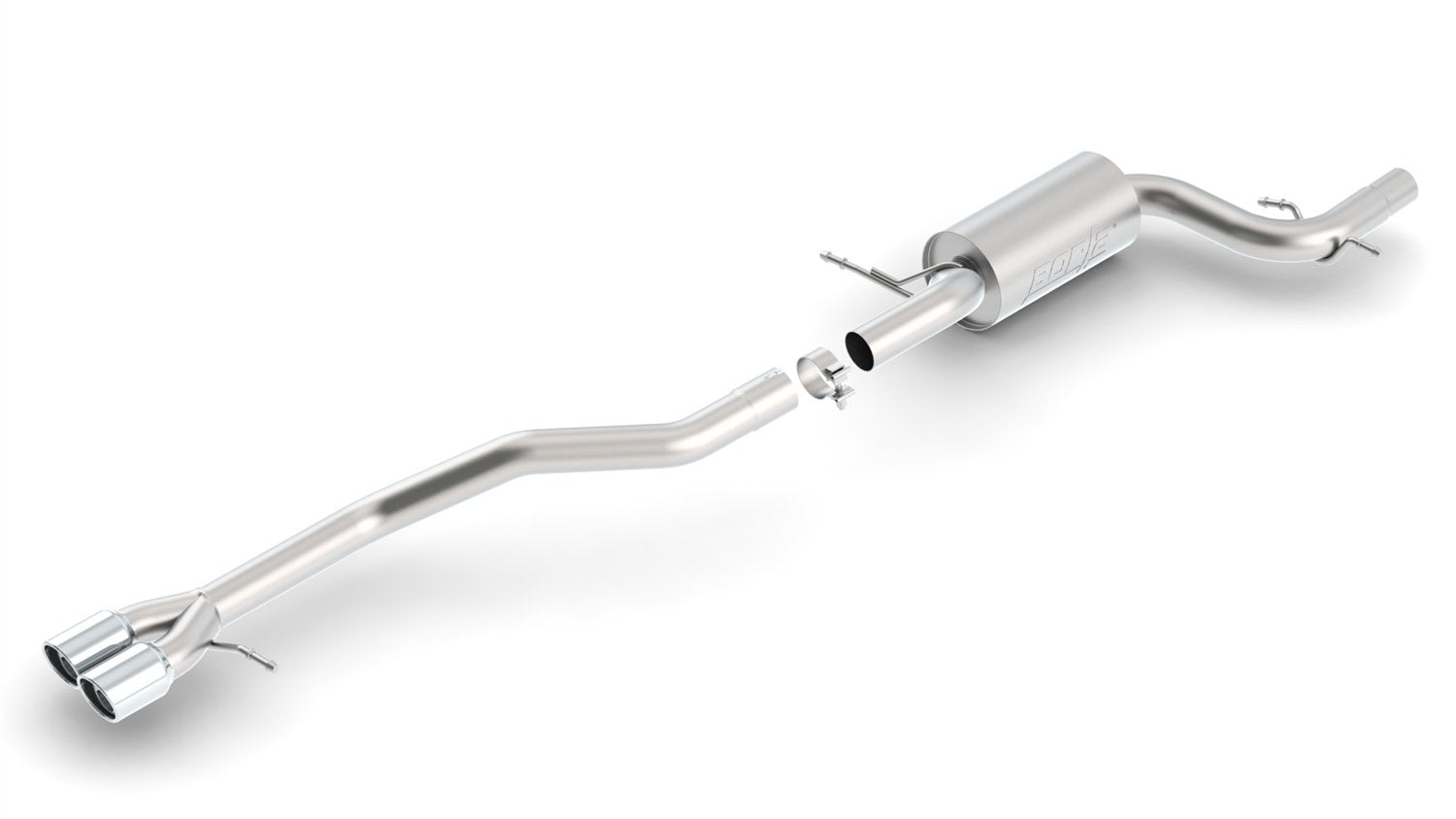 BORLA 140472 Cat-Back Performance Exhaust System for 2012-2018 Volkswagen Jetta GLI MK6 2.0L 4 Cyl. Turbo/ 2014-2018 1.8L Turbo 