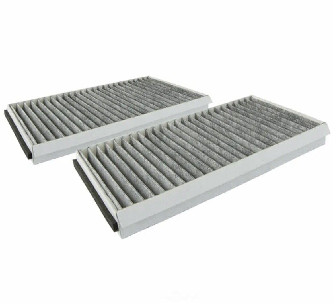 ECOGARD XC26078C Premium Cabin Air Filter with Activated Carbon Odor Eliminator Fits BMW 530i 2004-2007, 528i 2008-2010, 525i 20