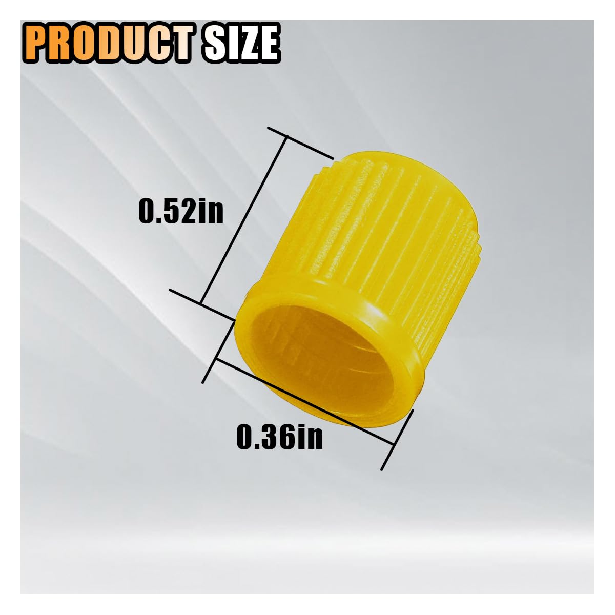 20PCS Tire Valve Stem Caps, Tire Valve Dust Caps Air Caps Cover with O Rubber Seal, Corrosion Resistant Auto Accessories Univers