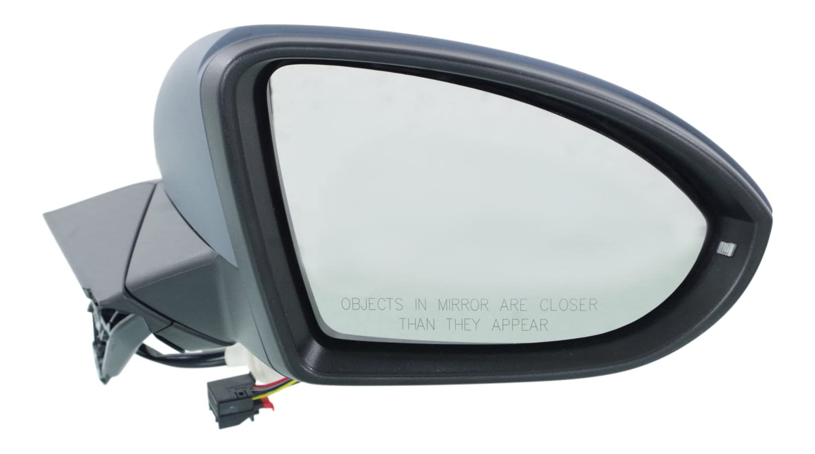 Kool Vue Passenger Side Power Heated Mirror for Volkswagen GTI Golf 2015-2021 With Signal Light Paintable