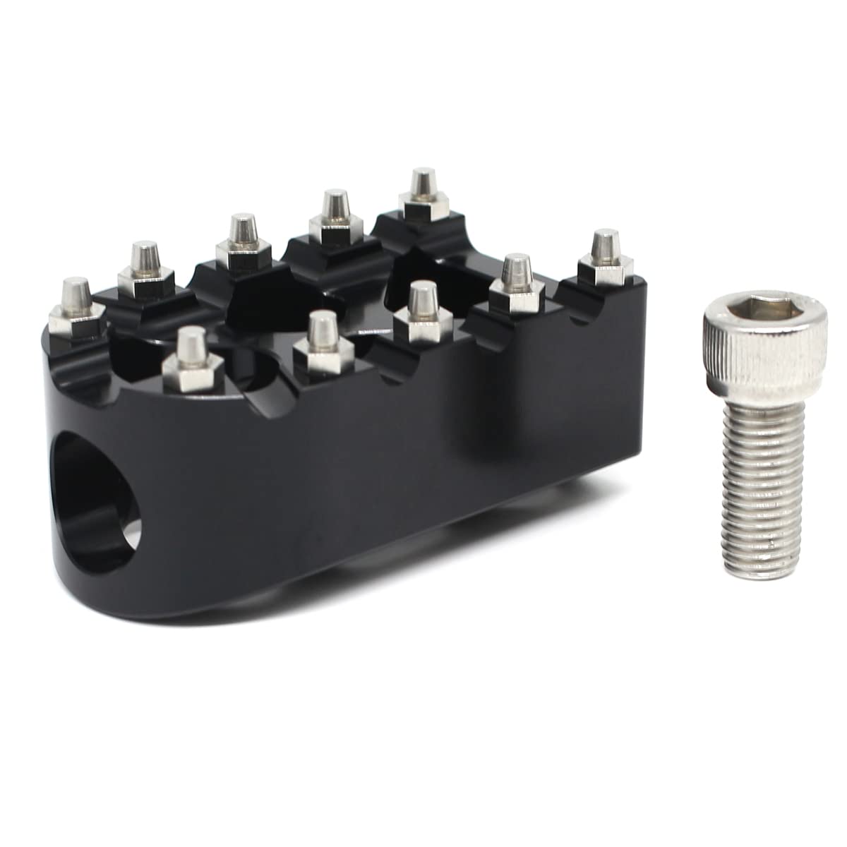 Oneten Motorcycle Gear Shifter Peg Mx Chopper Bobber Style 360Roating Anti-Skid Shift Lever Pegs For Harley Dyna Sportster Touri