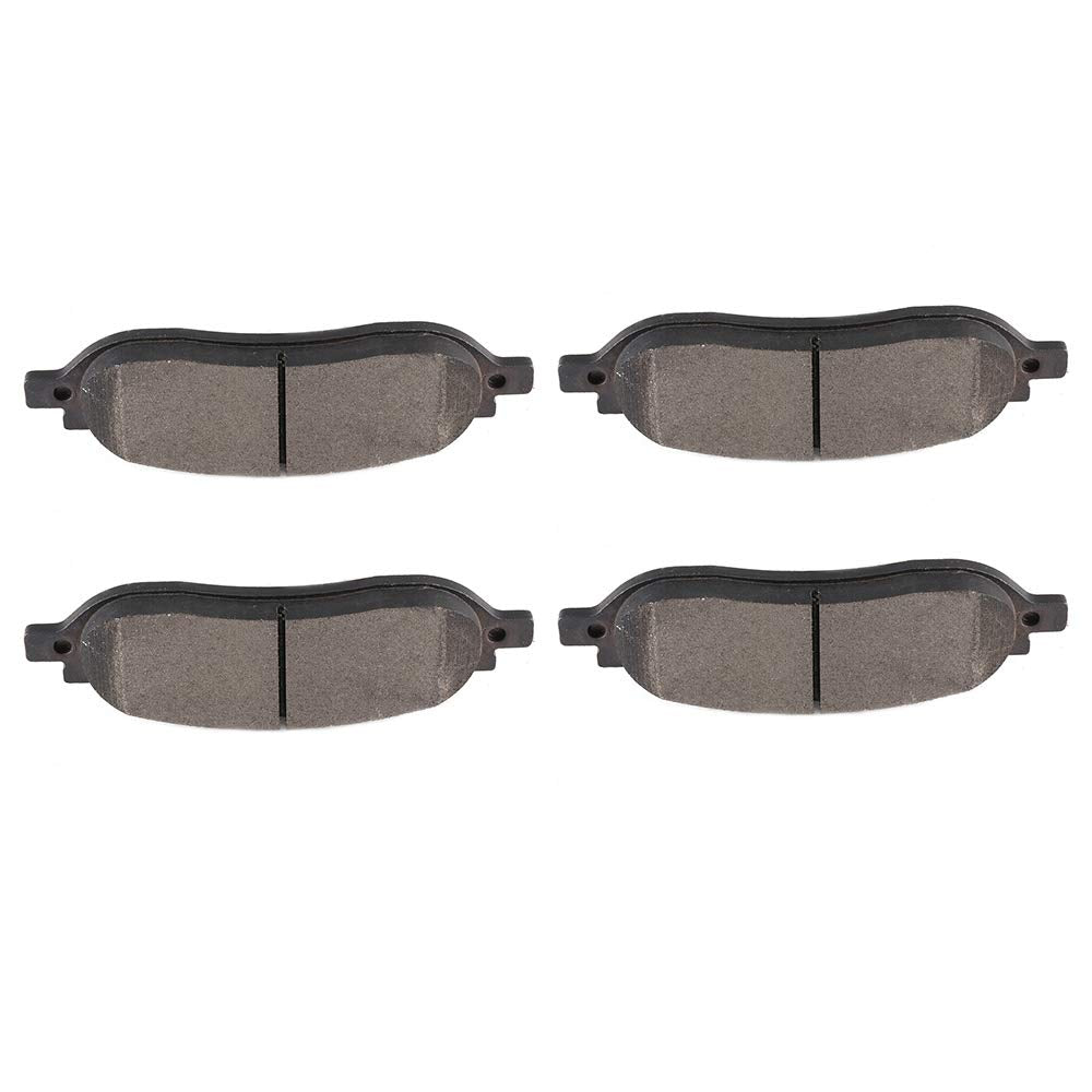 Cciyu D1068 Ceramic Rear Brake Pad Set Fit For 2005-2007 For Ford For F-250 Super Duty,2005-2007 For Ford For F-350 Super Duty