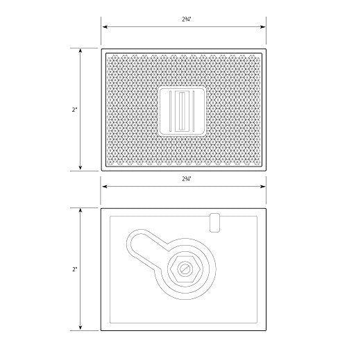 Grand General 78381 Red Sealed 4-LED Marker and Clearance Light