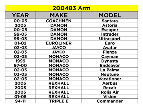 28'' Iso (Double Flat Shaft) Dyna Pantograph Wet Wiper Arm