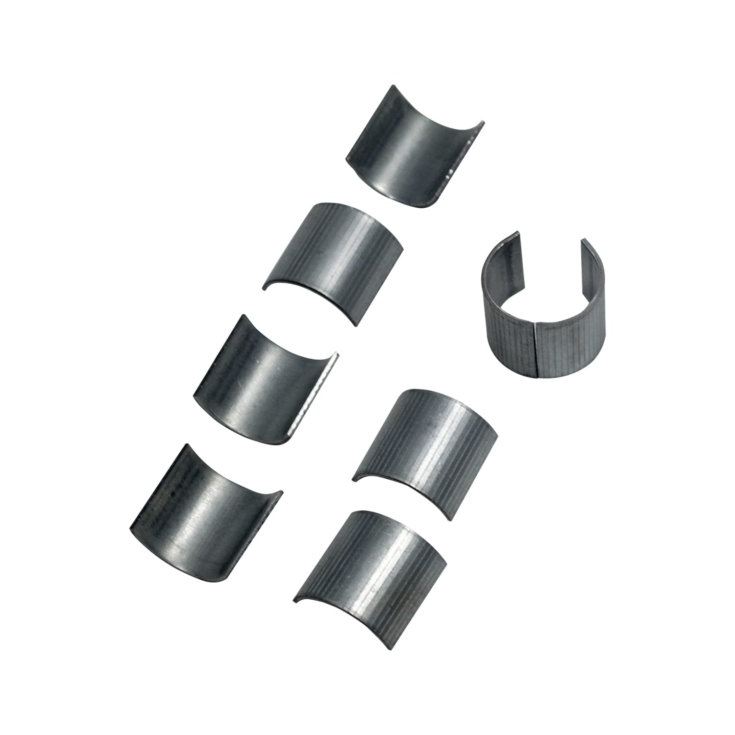 1'' To 1-1/8'' Handlebar Riser Clamp Shims Spacers (Pack Of 8 Pieces)