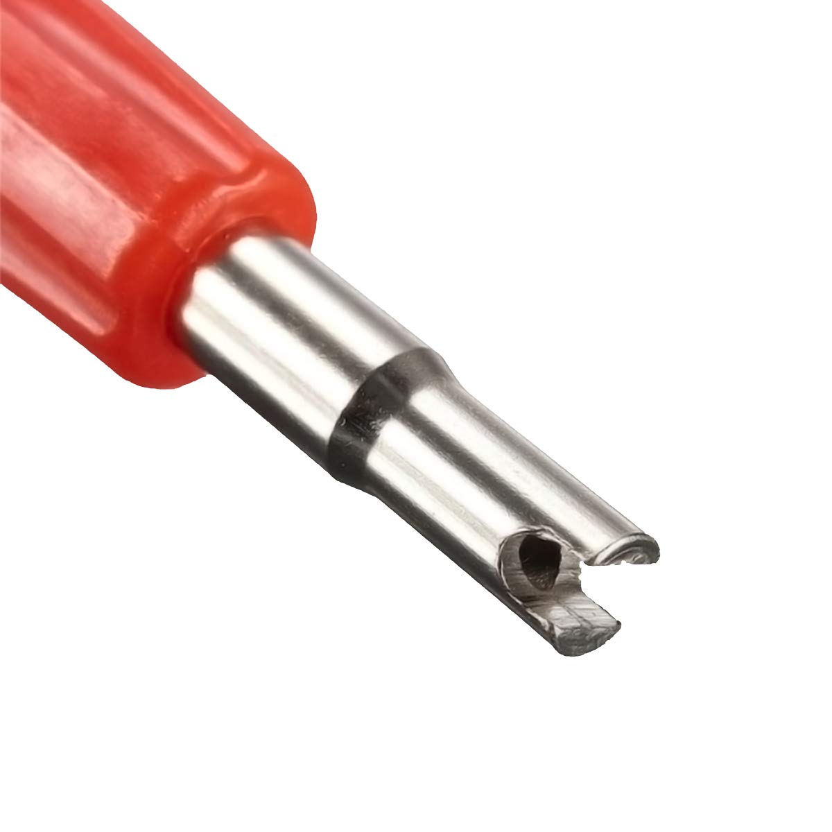 Lantee 2-In-1 Tire Repair Tool Set With Valve Core Removers And 100 Replacement Valve Stem Cores - Ideal For Cars, Trucks, Motor