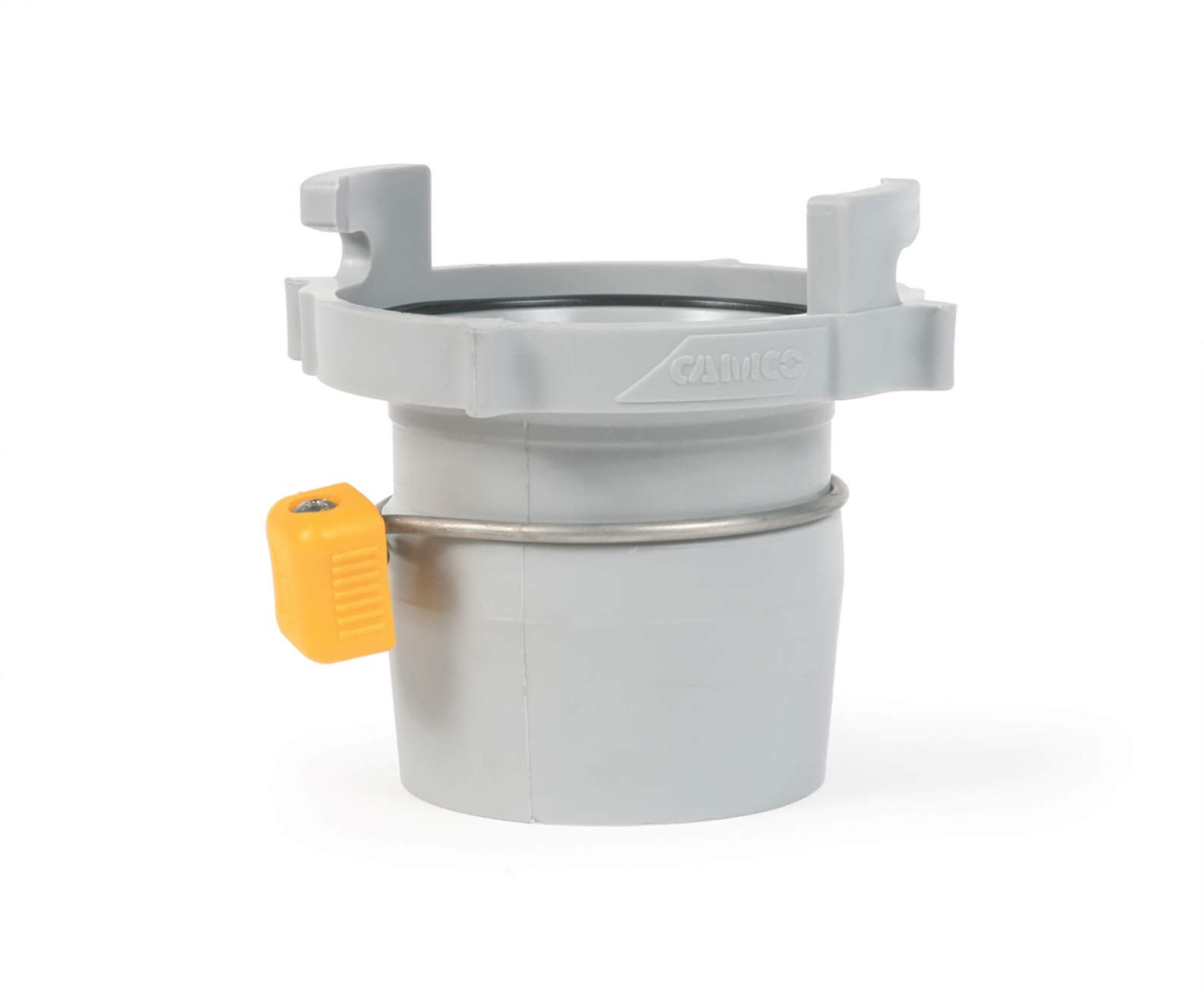 Camco Easy Slip Straight Hose Adapter With Slip-Lock Rings - Securely Connects Your Sewer Hose To Rv And Stores With Sewer In St