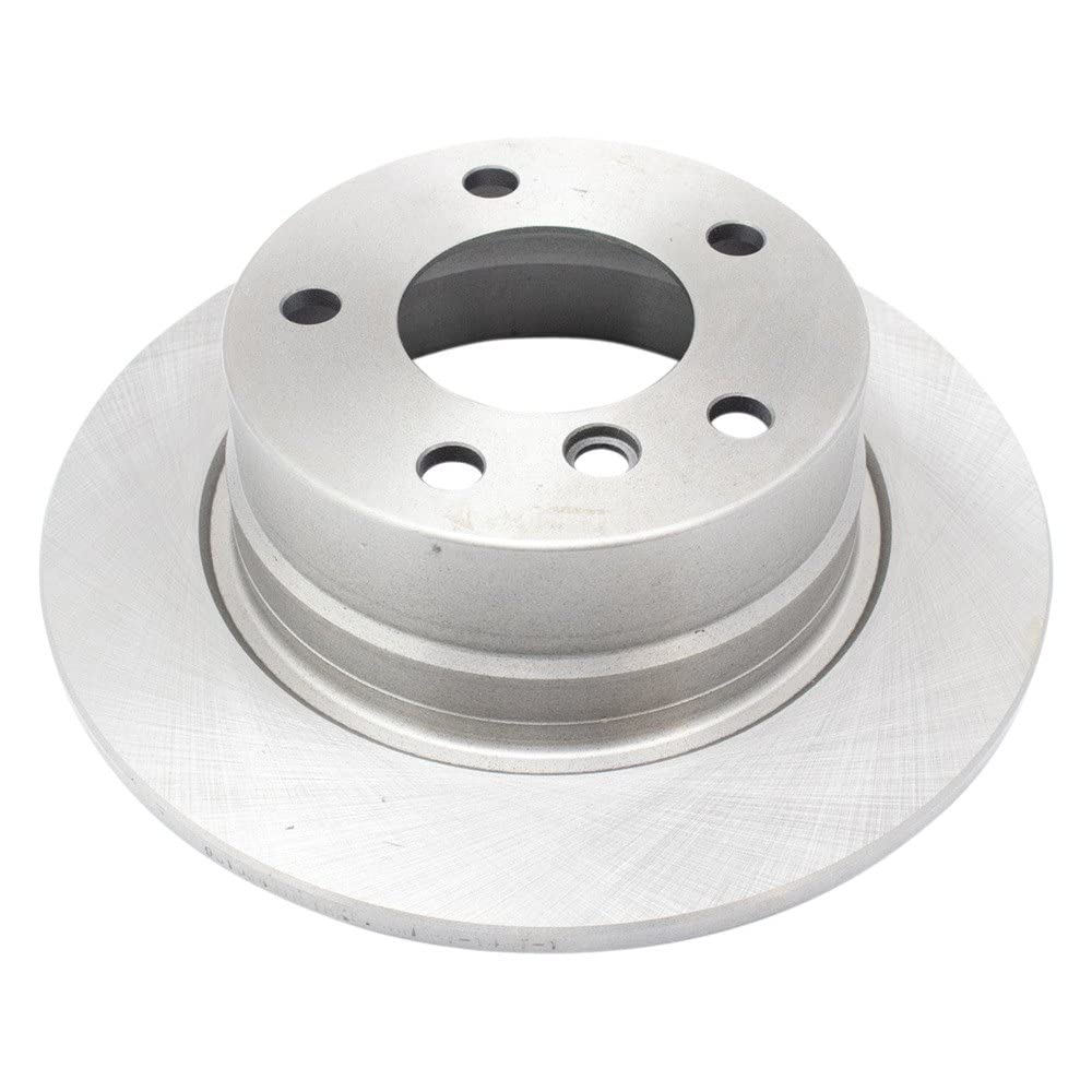 Trq Rear Brake Rotors Set Solid Compatible With 2003-2005 Bmw Z4