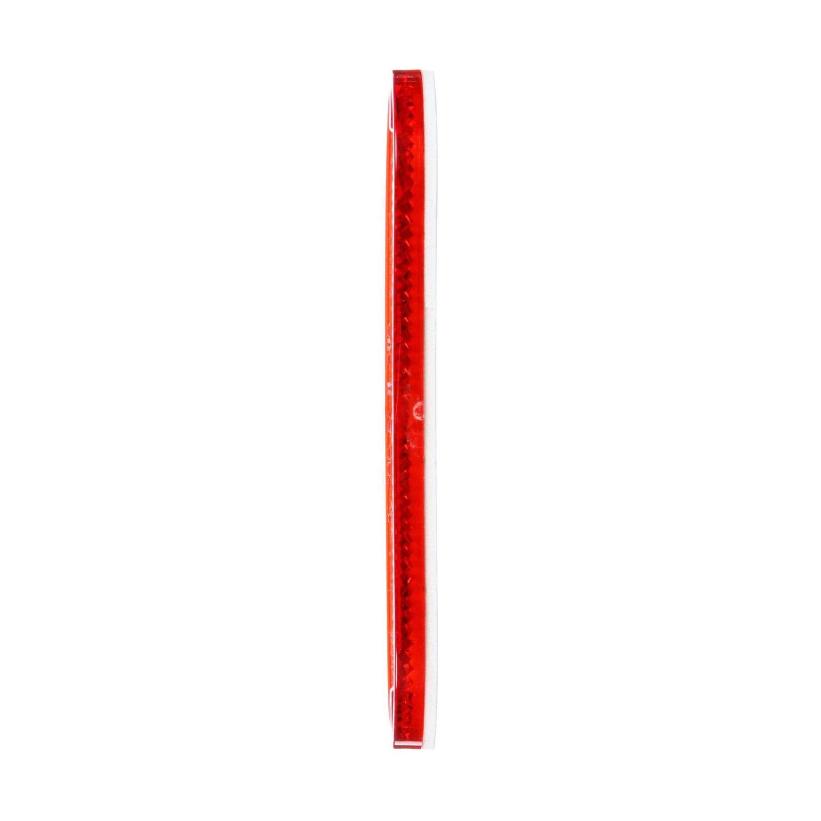Truck-Lite 54 Reflector (Signal-Stat, Oval, Red, 2 Screw Or Adhesive Mount)