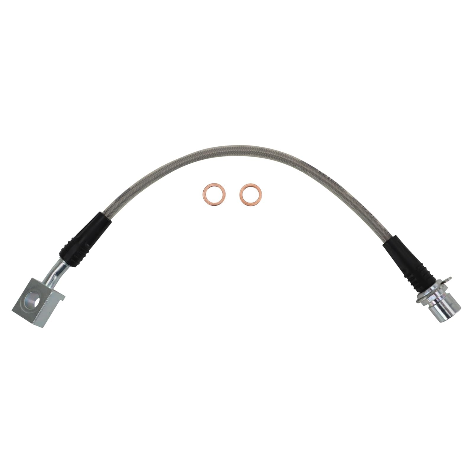 Trq Rear Performance Brake Hose Set Compatible With 2007-2014 Cadillac Escalade 2007-2013 Escalade Esv Escalade Ext Chevrolet Av