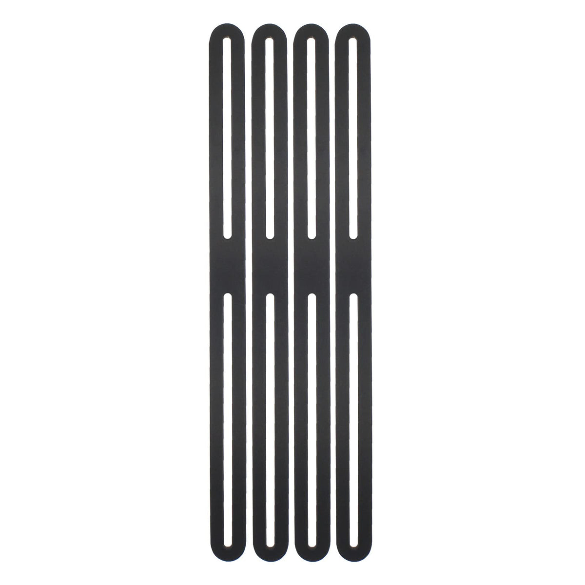 4 Pcs Flat Straight Brace Brackets Mending Plates Repair Fixing Bracket With Slot, Ulifestar Heavy Duty Thicken Sus Corner Brace For Wood,Metal Bracket For Furniture Shelf Bed Table-13.19X0.94X0.12''