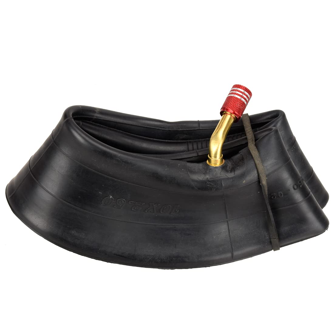 Fvrito 10X2.50/2.75 10 Inch Inner Tube For Smart Self Balance Mobility Electric Scooter 36V 48V 400W 500W 800W Hub Motor Mijia M365 With Tr87 Angled Stem 2 Pack