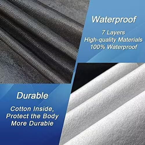 Koukou Waterproof Suv Car Cover Suitable For Honda Hrv From 1998 To 2025, 7 Layers Heavy Duty Car Cover Waterproof All Weather W