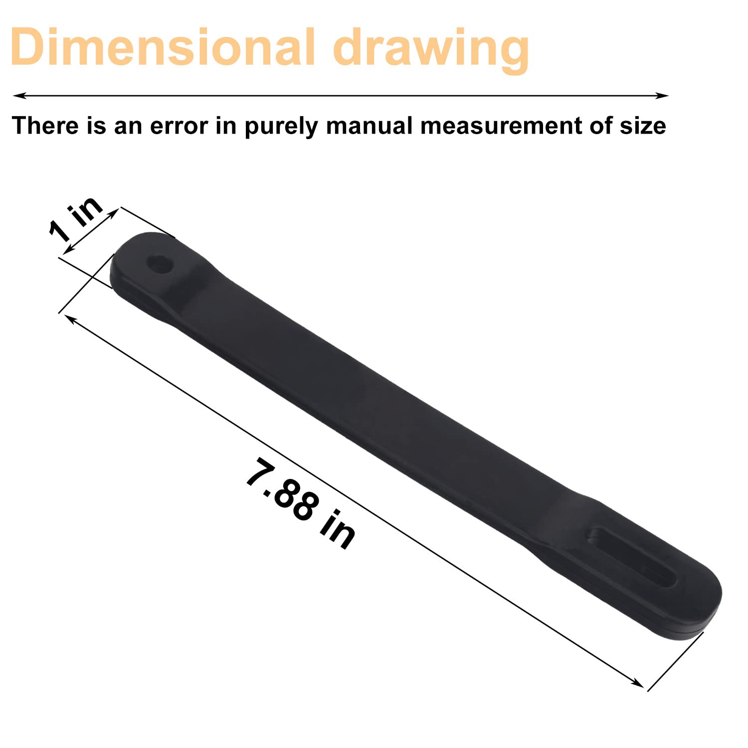 2 Pack 5450947 Rubber Door Strap - by Ohoho - Compatible with Polaris 7081843 5450947 2013-2020 1000 900