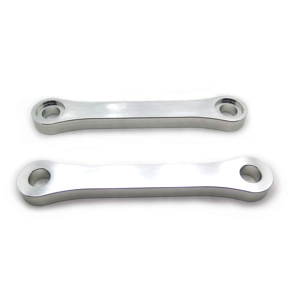 Httmt Mt022-Sr Silver 3.0 Inches Lower Lowering Links Compatible With Off-Road 1987-2007 Kawasaki Kl Klr 650