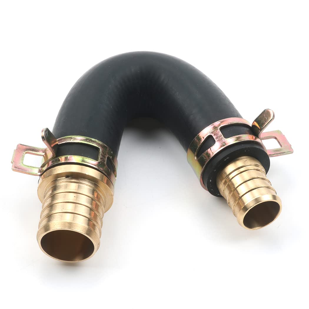 Heater Core Repair Bypass Kit - Brass Fittings - 5/8 x 3/4 Combination Hose
