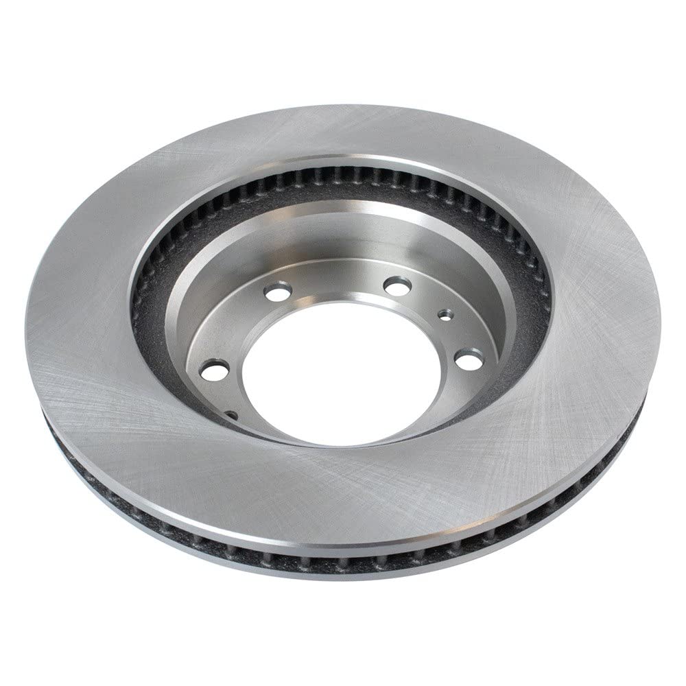 Trq Front Brake Rotors Set Vented Compatible With 2003-2009 Toyota 4Runner 2007-2014 Fj Cruiser 2005-2022 Tacoma