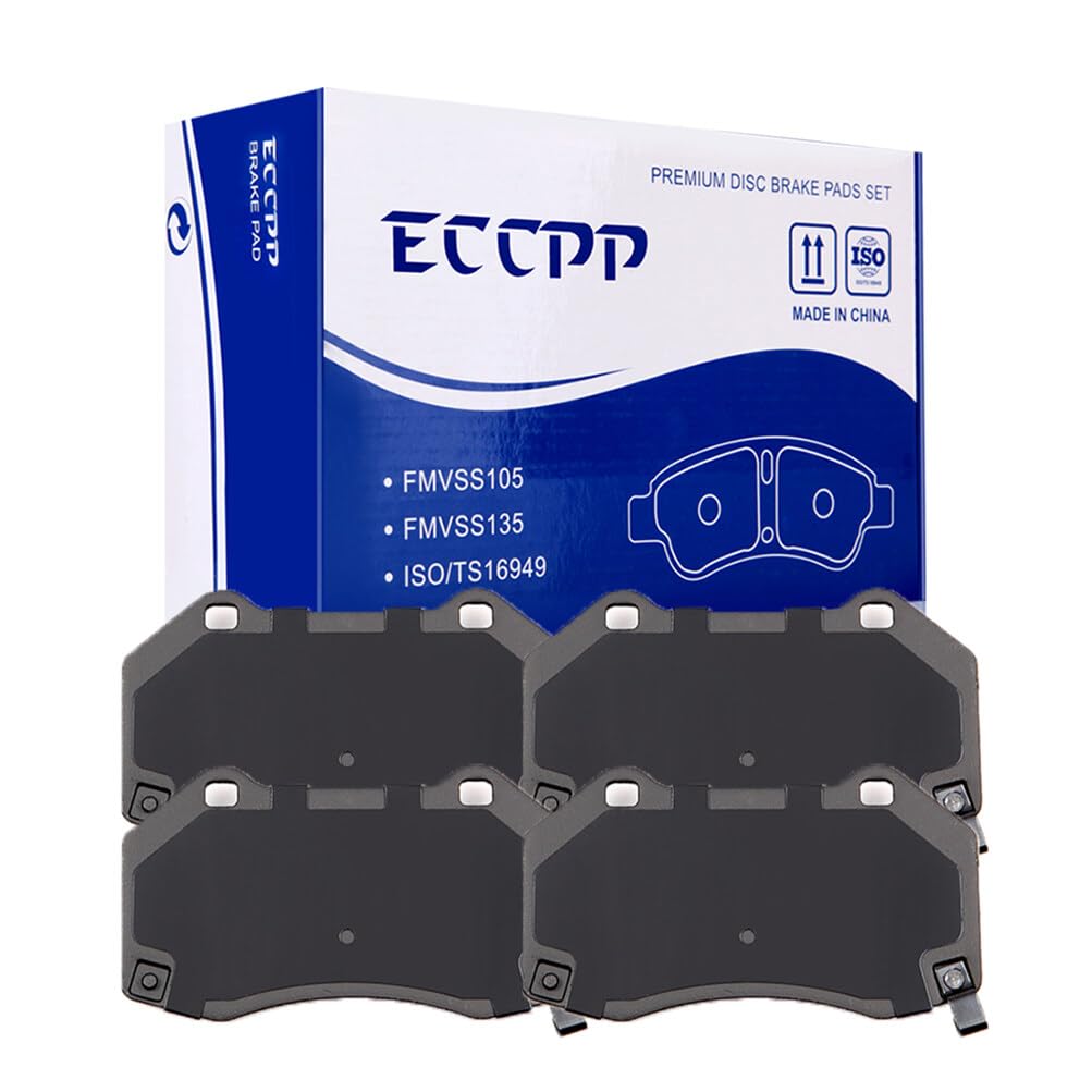 Automuto 4Pcs Front Ceramic Disc Brake Pads Set D1379 For Chevrolet Cobalt 2007-2010,For Chevrolet Hhr 2009-2010