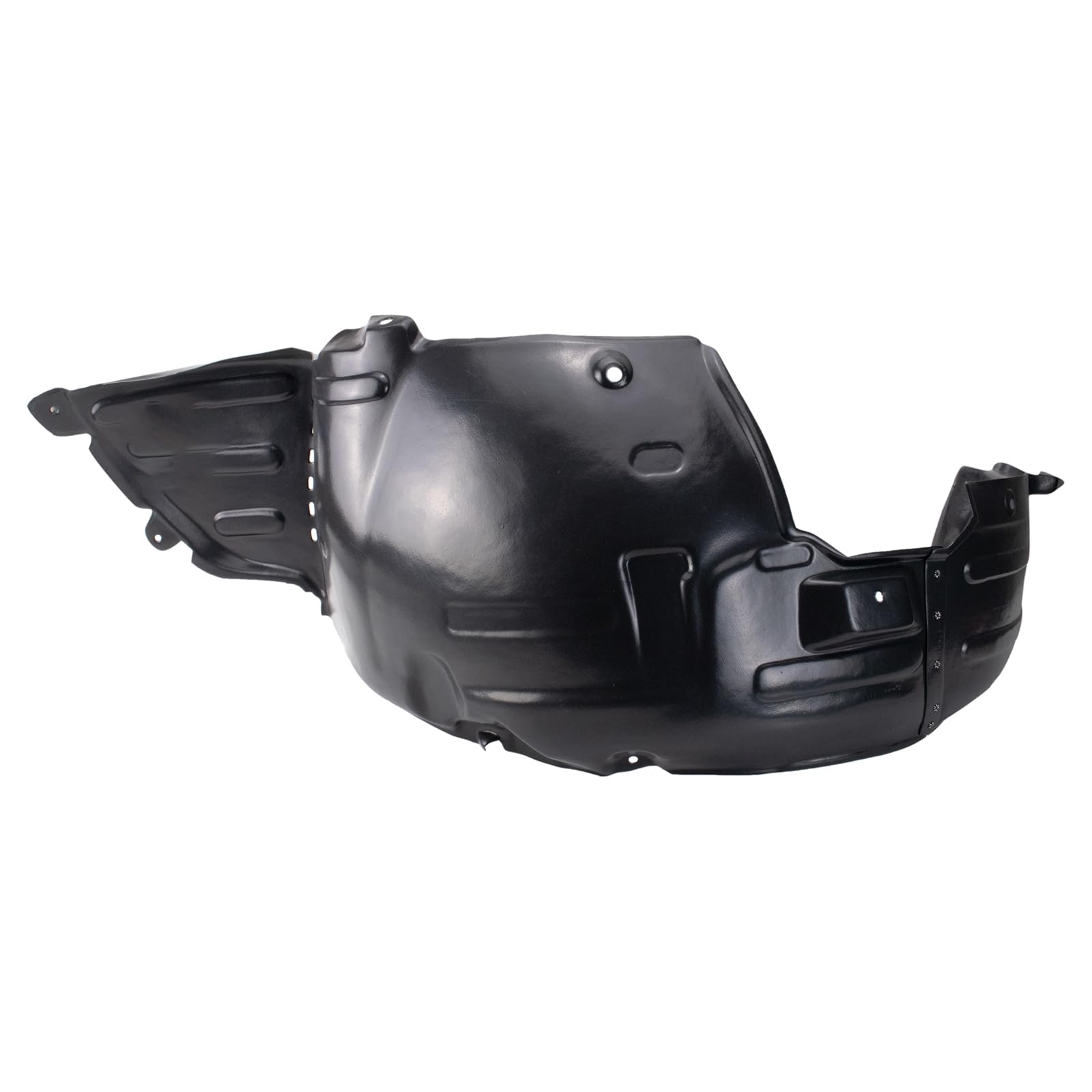 Trq Front Inner Fender Liner Set Compatible With 2010-2012 Hyundai Genesis Coupe Hy1248120 Hy1249120