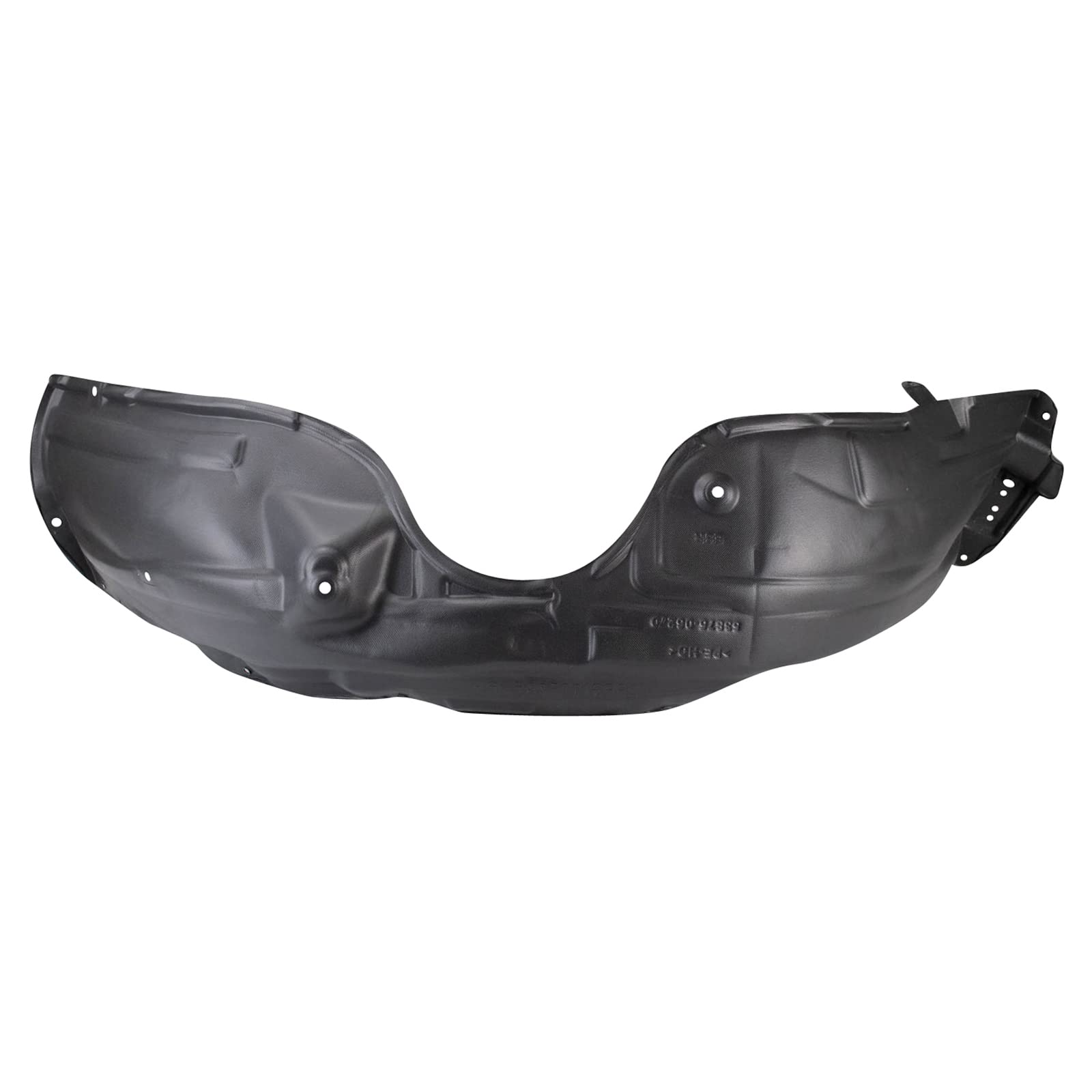 Trq Front Inner Fender Liner Set Compatible With 2013-2018 Lexus Es300H Es350 Lx1248119 Lx1249119