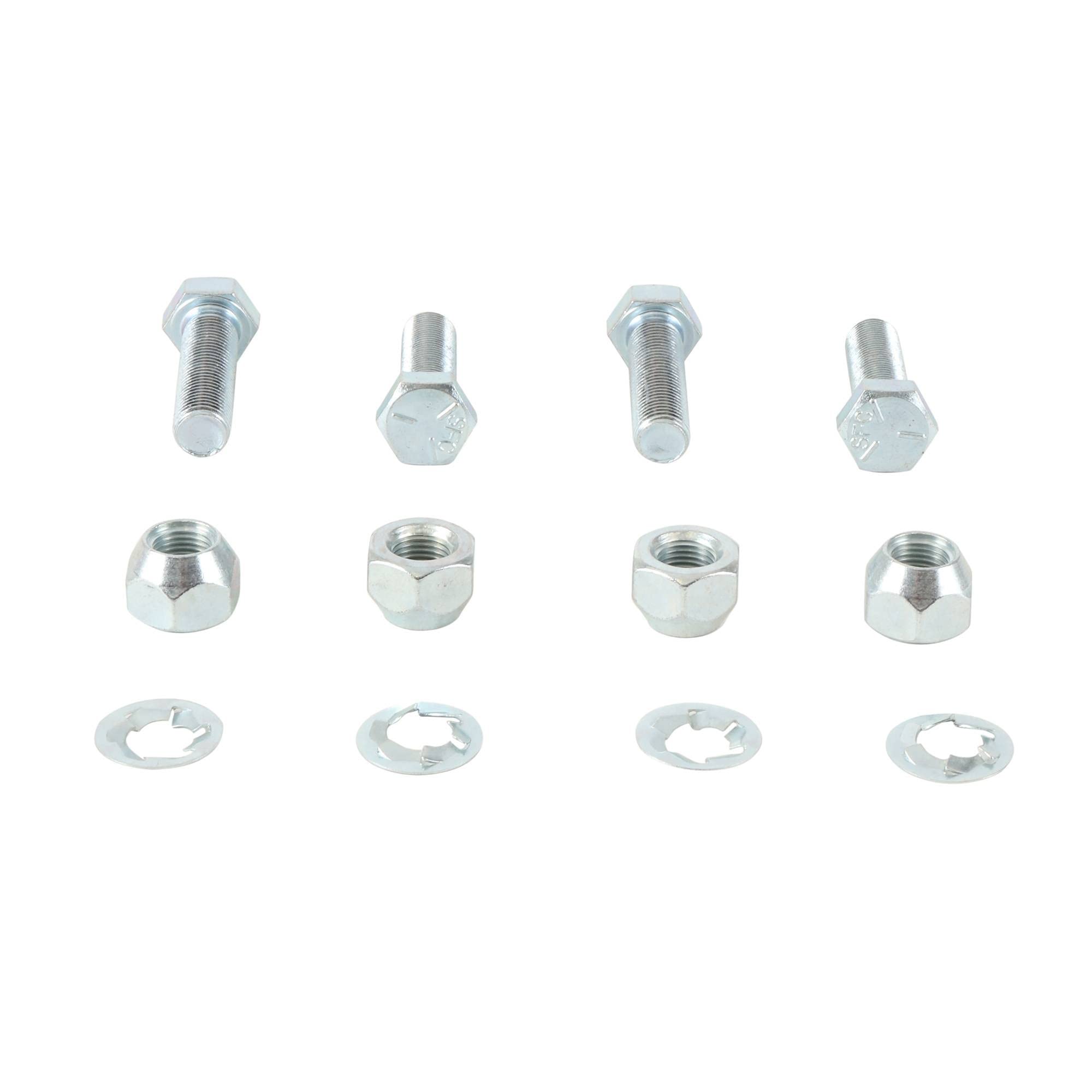 All Balls Racing 85-1099 Wheel Stud and Nut Kit Compatible with/Replacement For Polaris 300 2x4 1994-1995, 300 4x4 1994-1995, 35