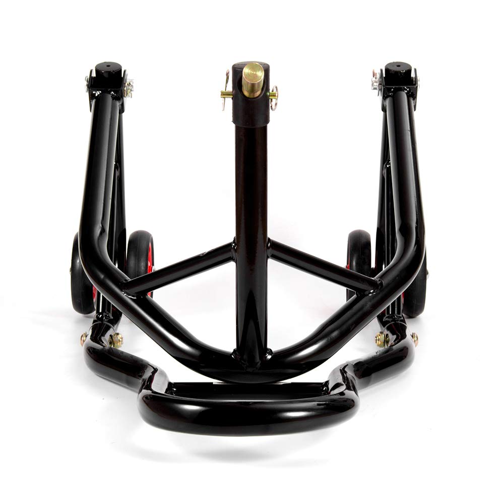 Moto4U Motorcycle Stand Front Headlift Triple Tree Headlift Front Wheel Lift Stand- Sport Street Bike Motorcycle