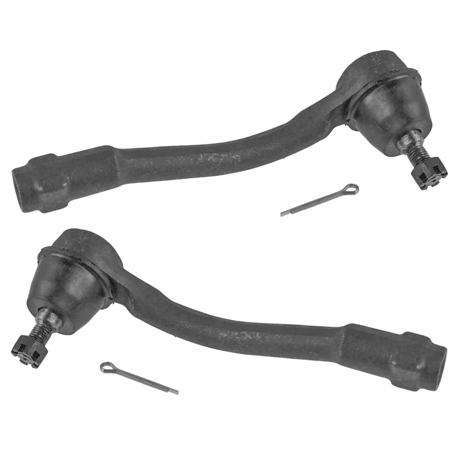 Trq Front Tie Rod Set Compatible With 2006-2011 Hyundai Accent
