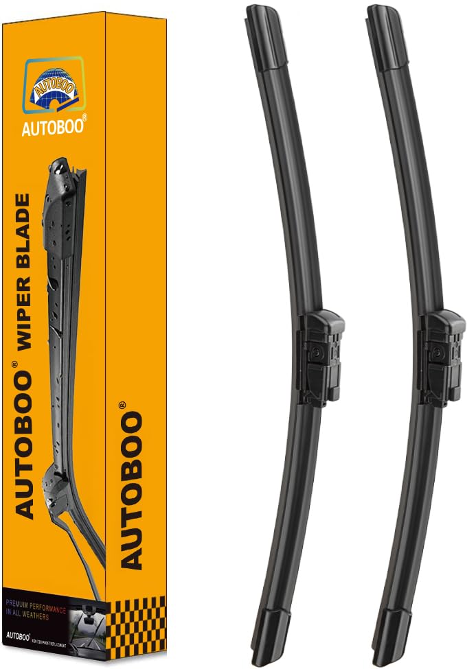 Autoboo 28''+18'' Windshield Wipers Replacement For Tesla Model S 2012-2020 -Original Factory Quality (Pack Of 2)