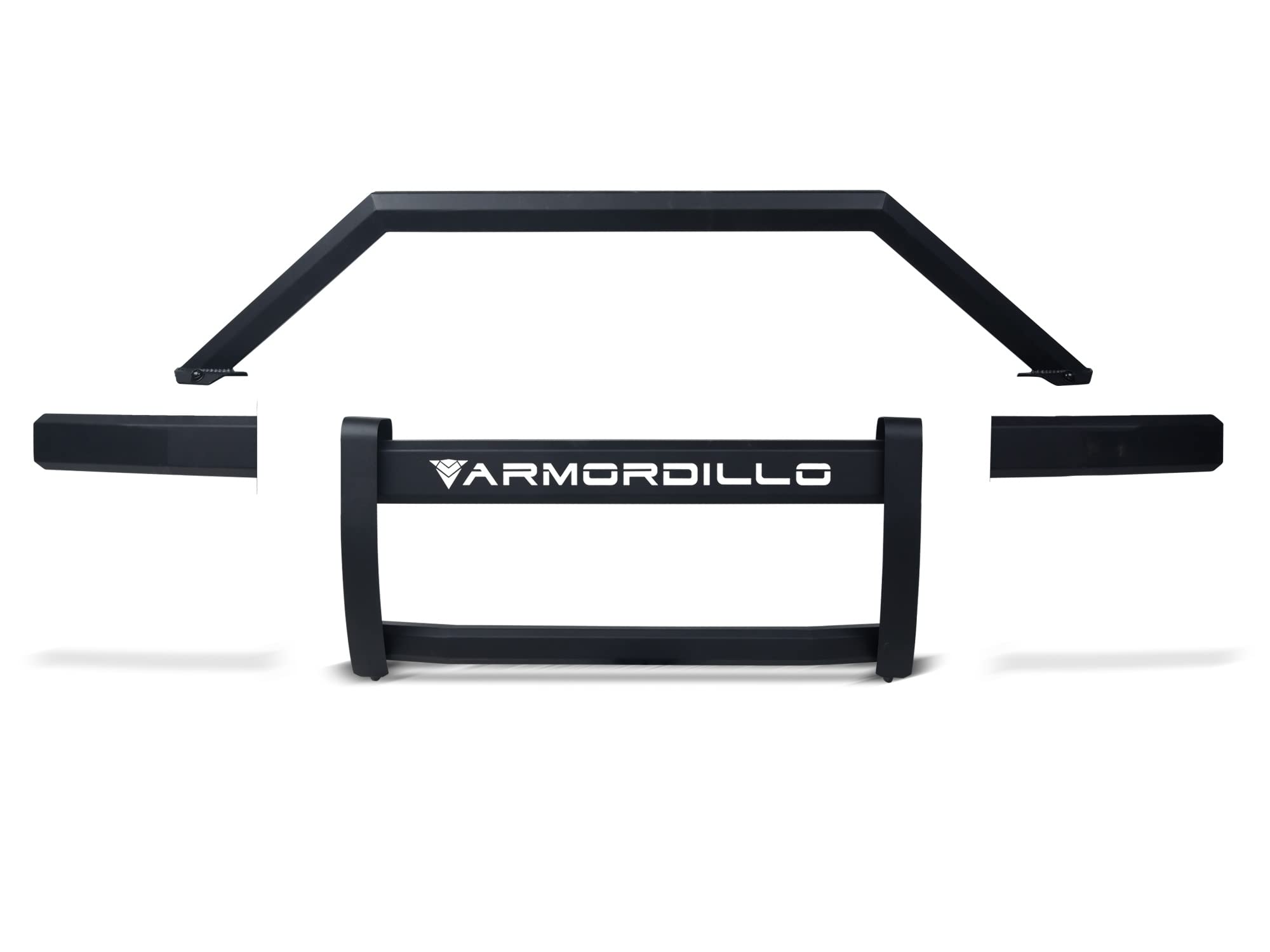 Armordillo 8704141 Ar2 Pre-Runner Style Modular Bumper Grille Guard - Matte Black Fits 2017-2022 Ford F250 / F350 / F450 Superduty
