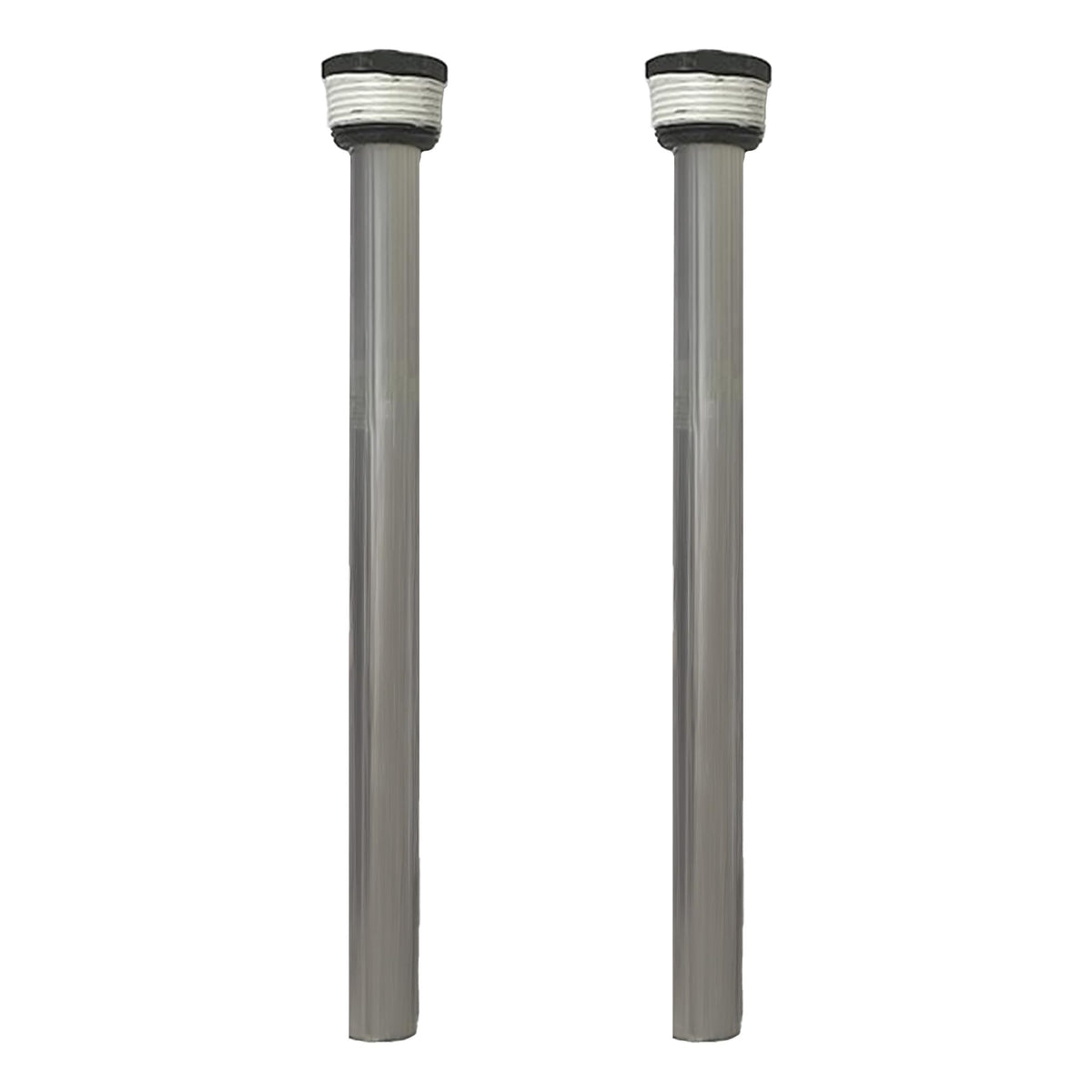Suburban 2-Pack Magnesium Anode Rods for SW Models RV Tank Water Heaters, Stainless Steel Core, Extends Water Heater Tank Life (