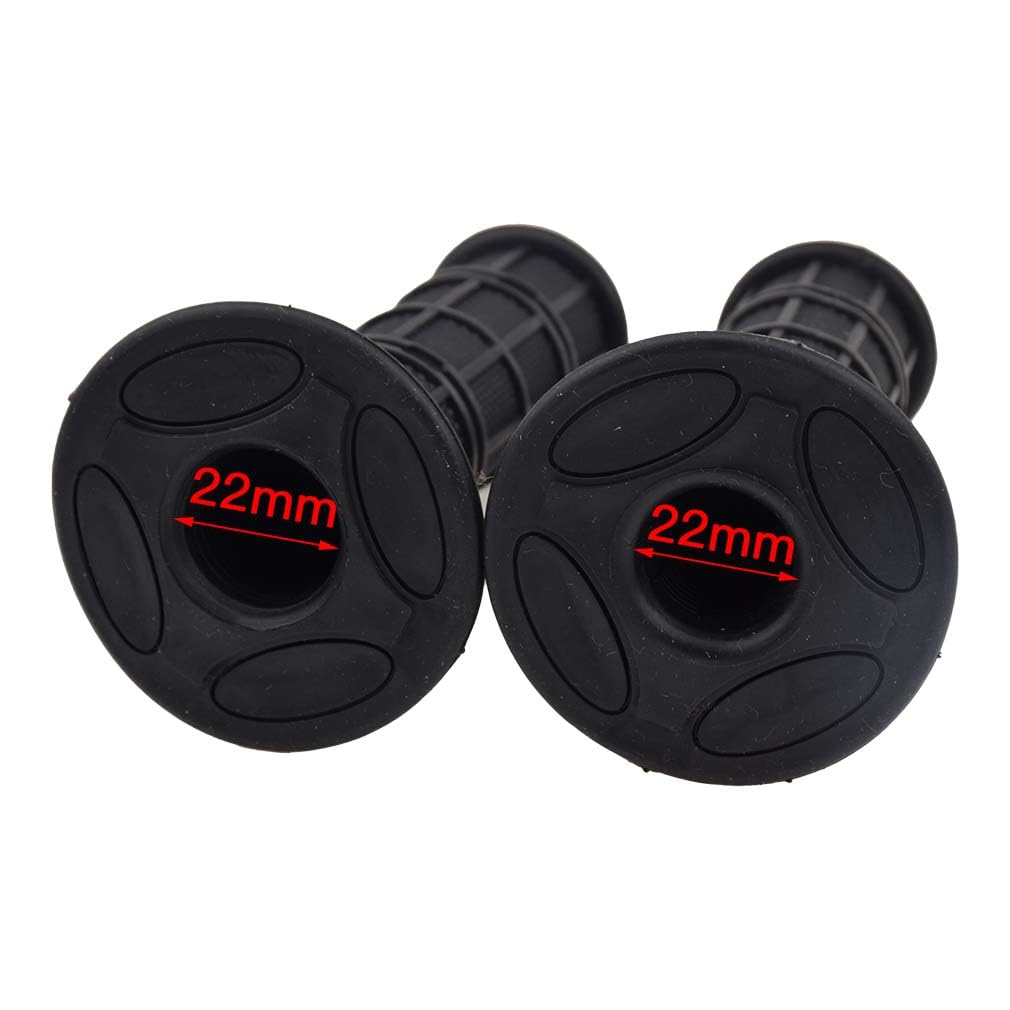 HIAORS ATV Handlebar Grips for Arctic Cat 250 Polaris Sportsman Recon Forman 450 Big Red ATV 4 Wheeler Quad Parts Left and Right