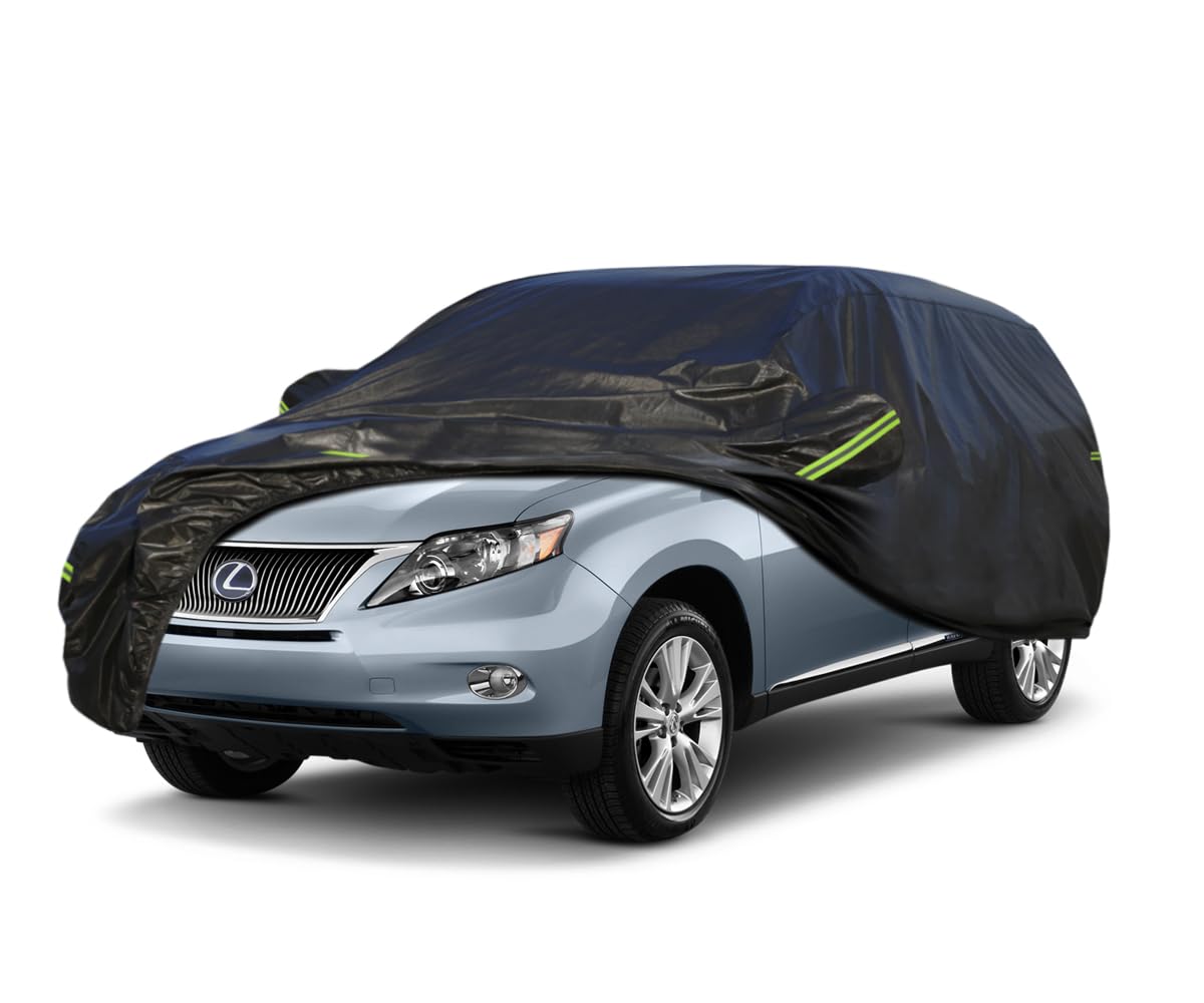 Koukou Waterproof Suv Car Cover Suitable For Lexus Rx From 1997 To 2015, 7 Layers Windproof All Weather Waterproof Outdoor Cover