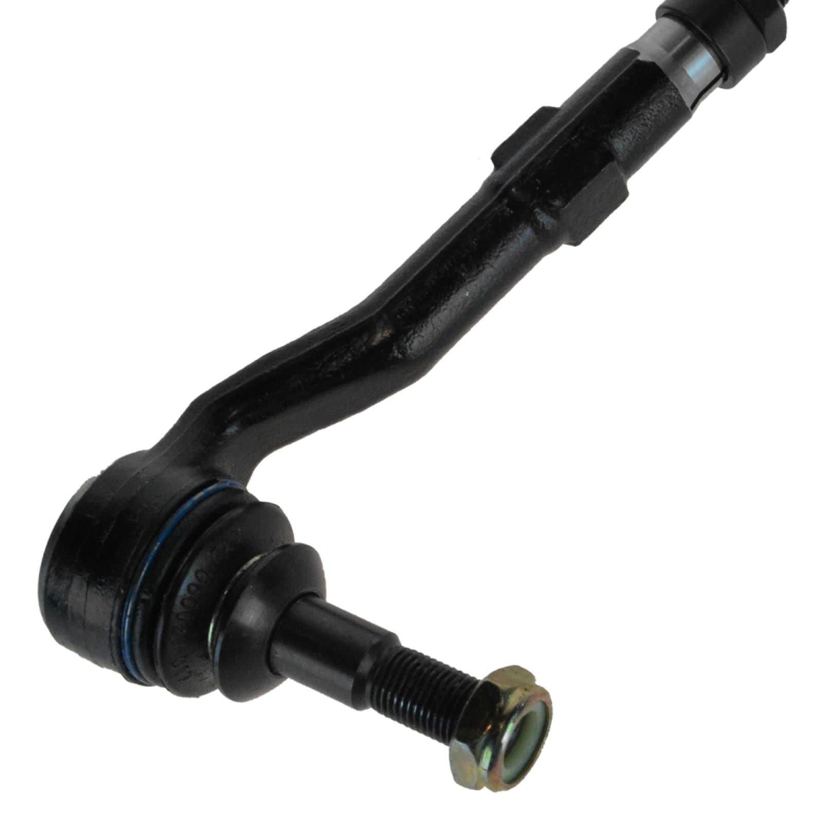 TRQ Front Tie Rod Set Compatible with 2004-2007 BMW 525i 2008-2010 528i 530i 535i 2004-2005 545i 2006-2010 550i 645Ci 650i M5 M6