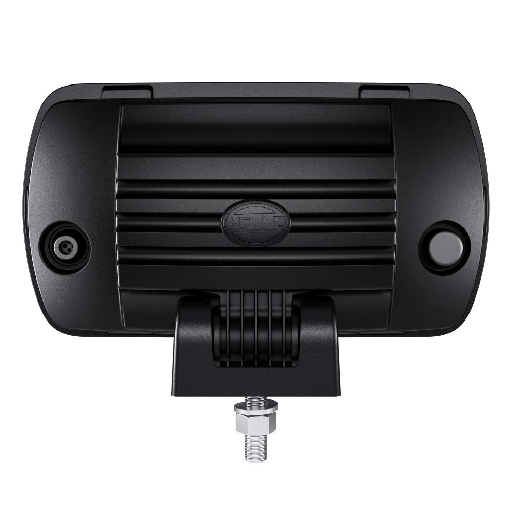 Hella 1Fe 016 773-001 Led-Spotlight - Jumbo Led - 12/24V - Rectangular - Reference Number: 25 - Mounting - Clear Diffusing Lens