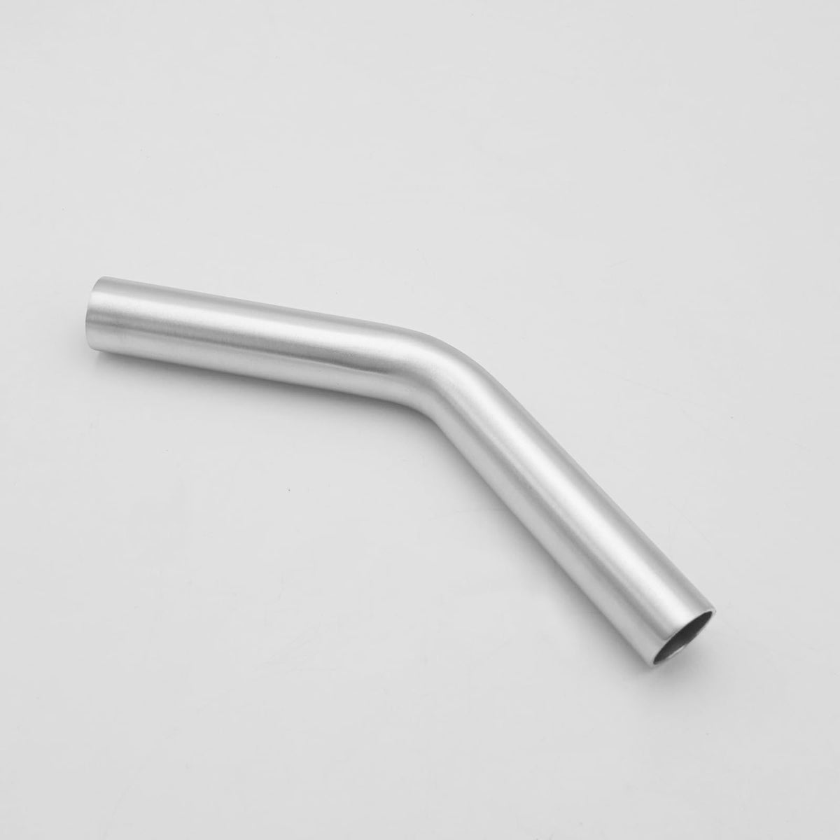 Ac Performance 1.5'' (38Mm) Od 45 Degree Aluminum Elbow Intercooler Pipe Air Intake Tube, 1.2D Radius, Brushed Finish